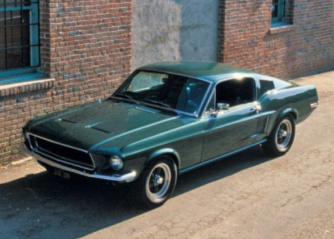 Ford Mustang из Буллита в десятке культовых автомобилей киноиндустрии